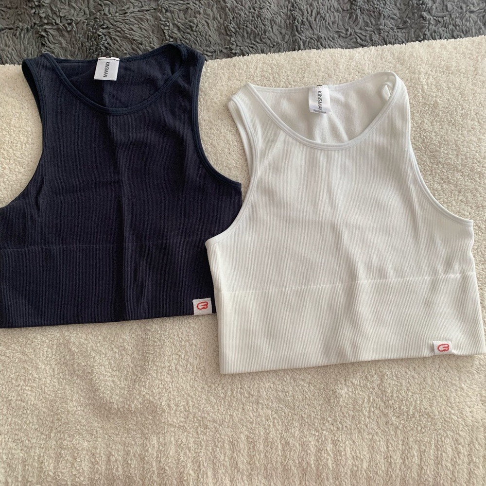 2 cyclebar crop tops